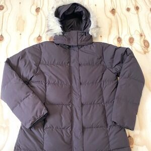 LL Bean Parka Womens S Brown Ultrawarm Goose Down Coat Puffer Jacket